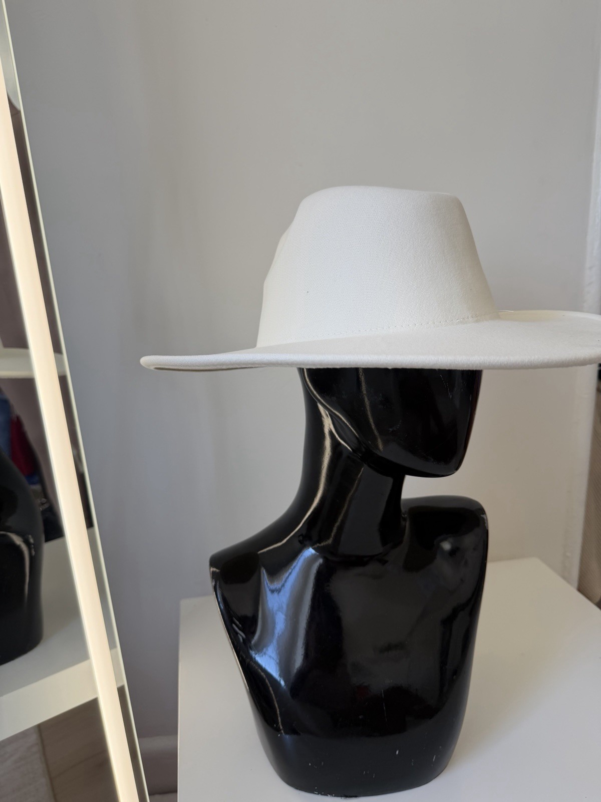 Wide Brim Fedora Hat