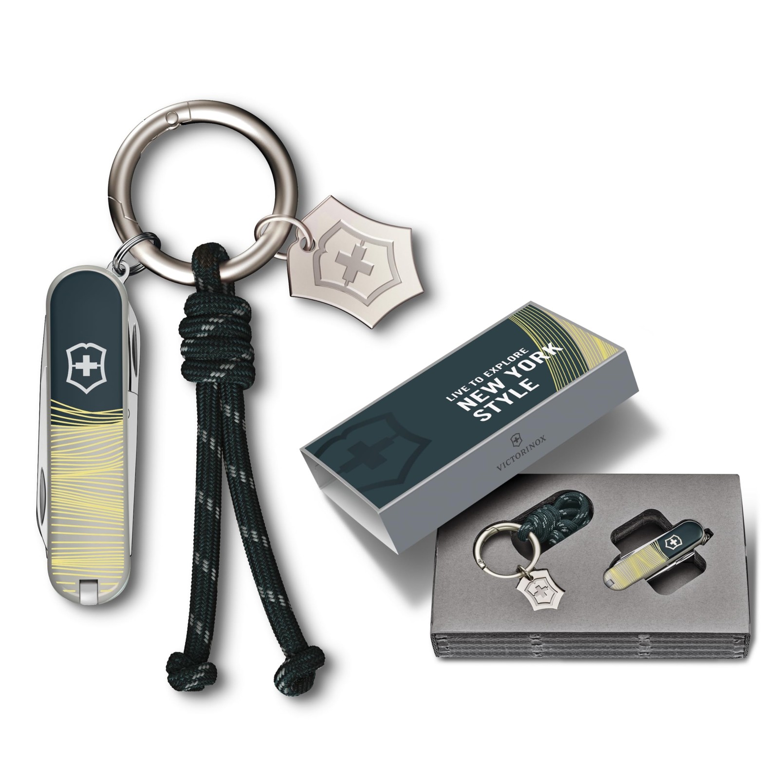 VICTORINOX 0.6223.E223 Classic SD New York Style 7-Function Swiss Army Knife EDC