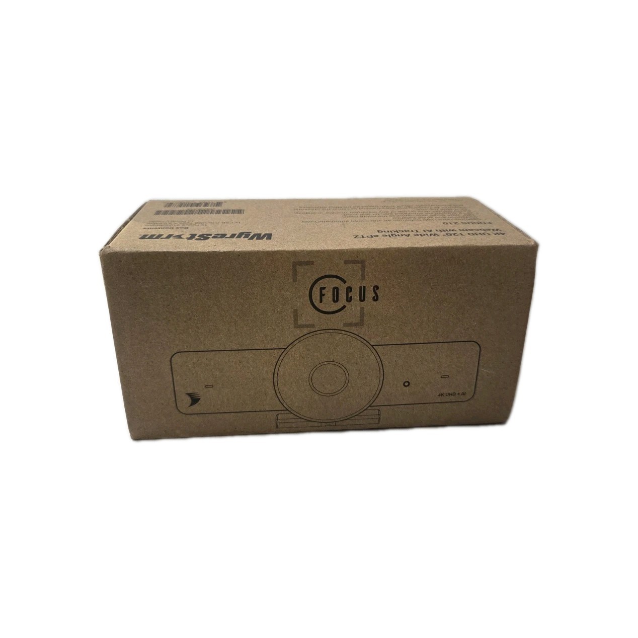 WYRESTORM 4K Webcam with AI Tracking, Auto Framing, 120 ; FOV, 90fps, 8X Dig