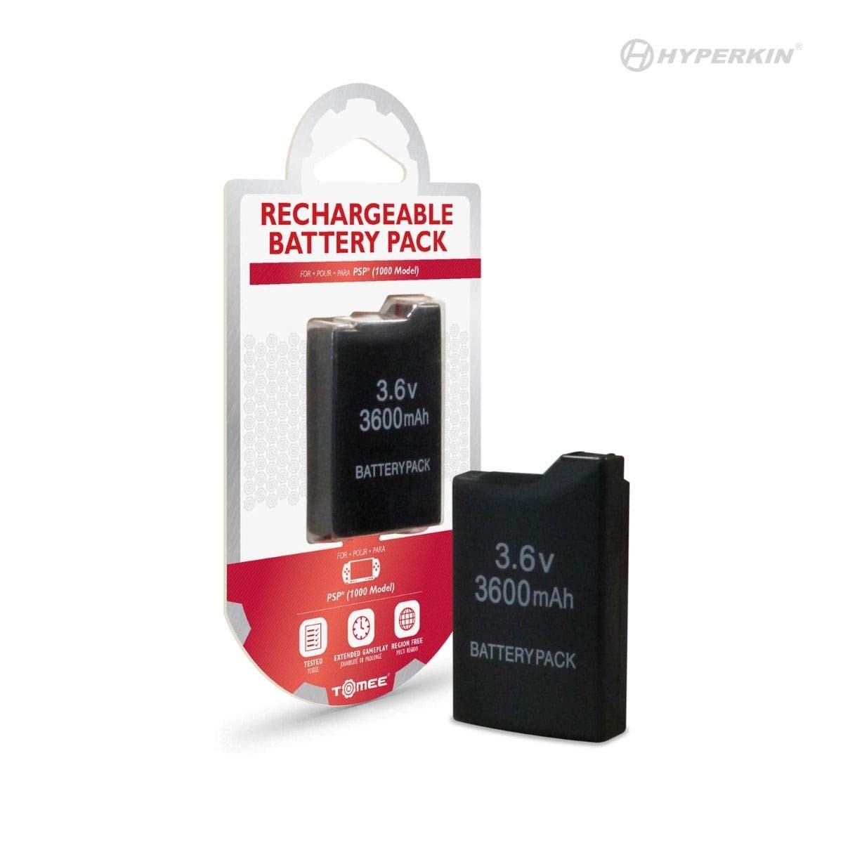Tomee Rechargeable Battery For Sony 1000 For PSP UMD Brand New 7E