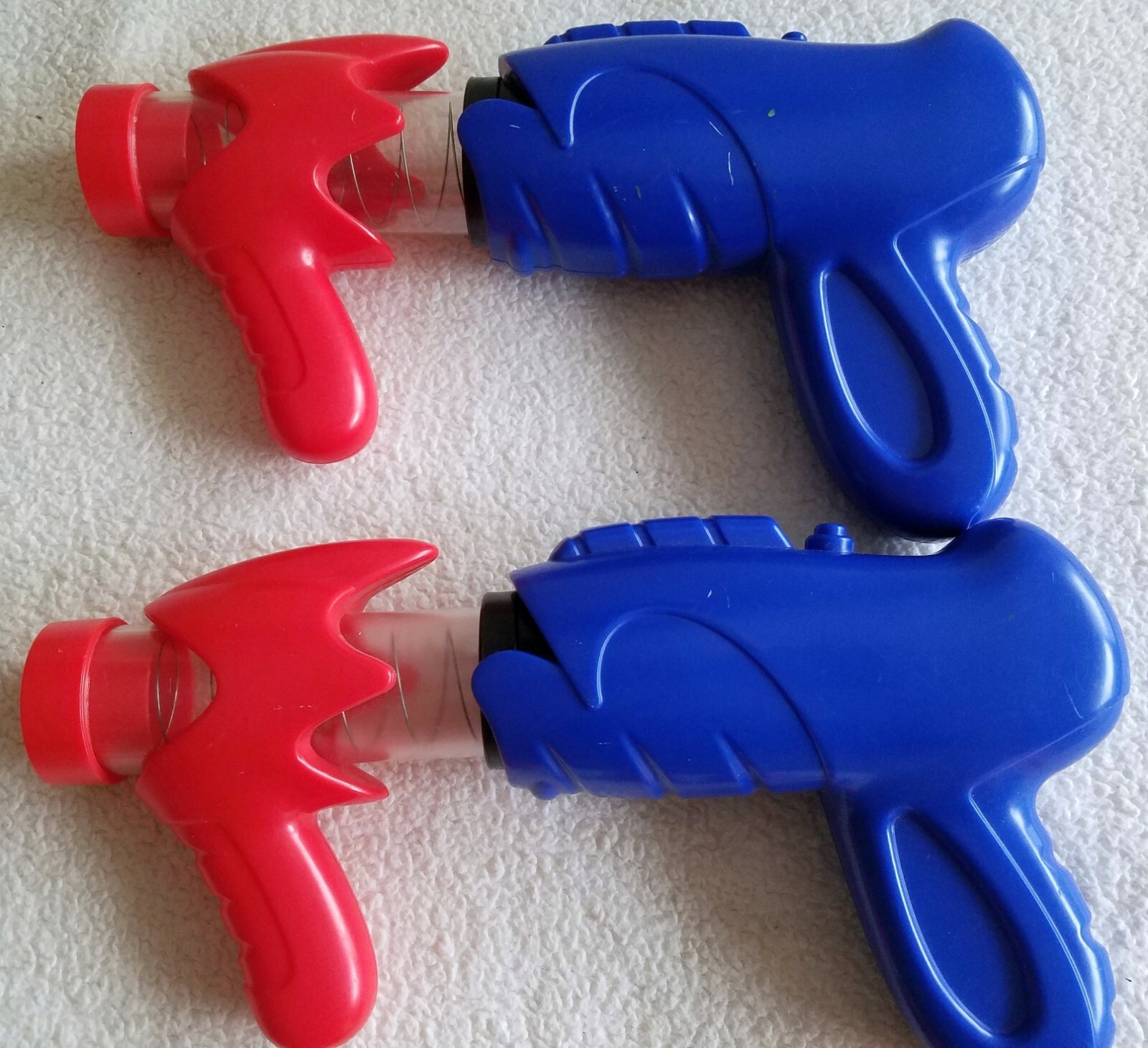 Foam Ball Blasters Set ~ Blue/Red ~ Kid Connection.