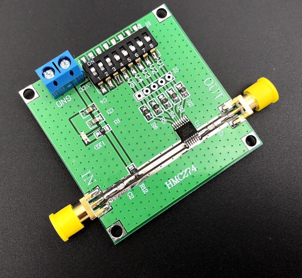 HMC274 CNC attenuator 0.7-2.7GHZ Digital attenuator