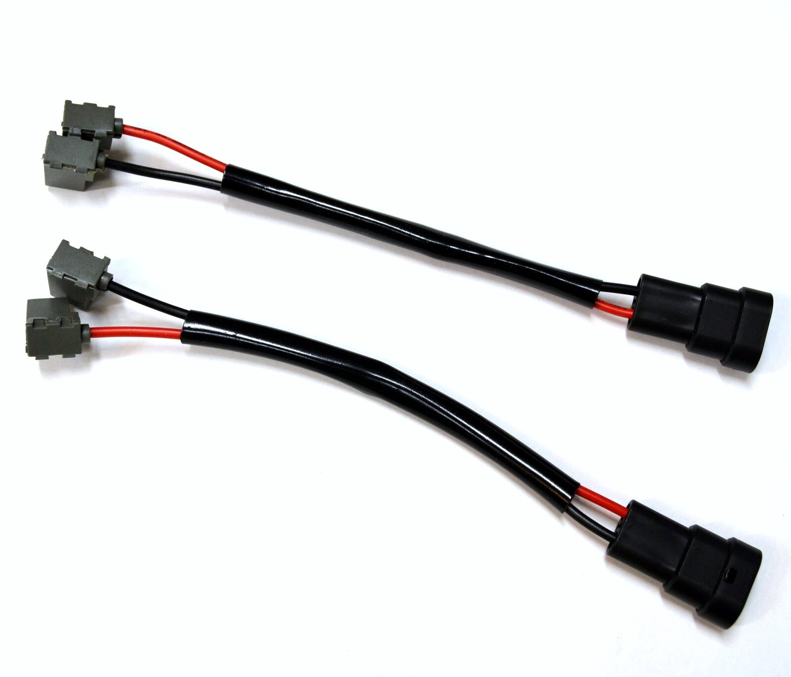 Conversion Wire 9006 HB4 to H1 Two Harness Head Light Low Beam Connector Socket