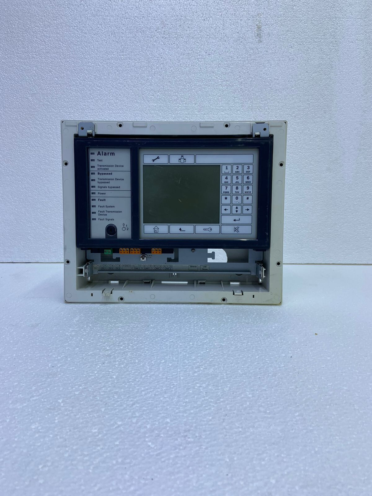 FIRE ALARM SYSTEM DISPLAY WITH PANEL CONTROLLER, CH#37 (TESTED)