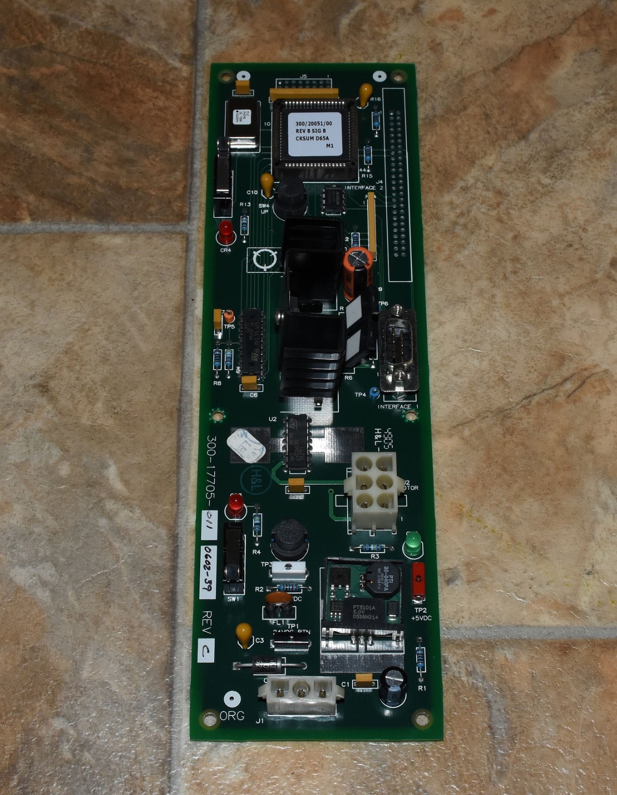 Micromeritics ASAP 2420 PCB Board 300-17705-00 Rev A/C Working Pull USA