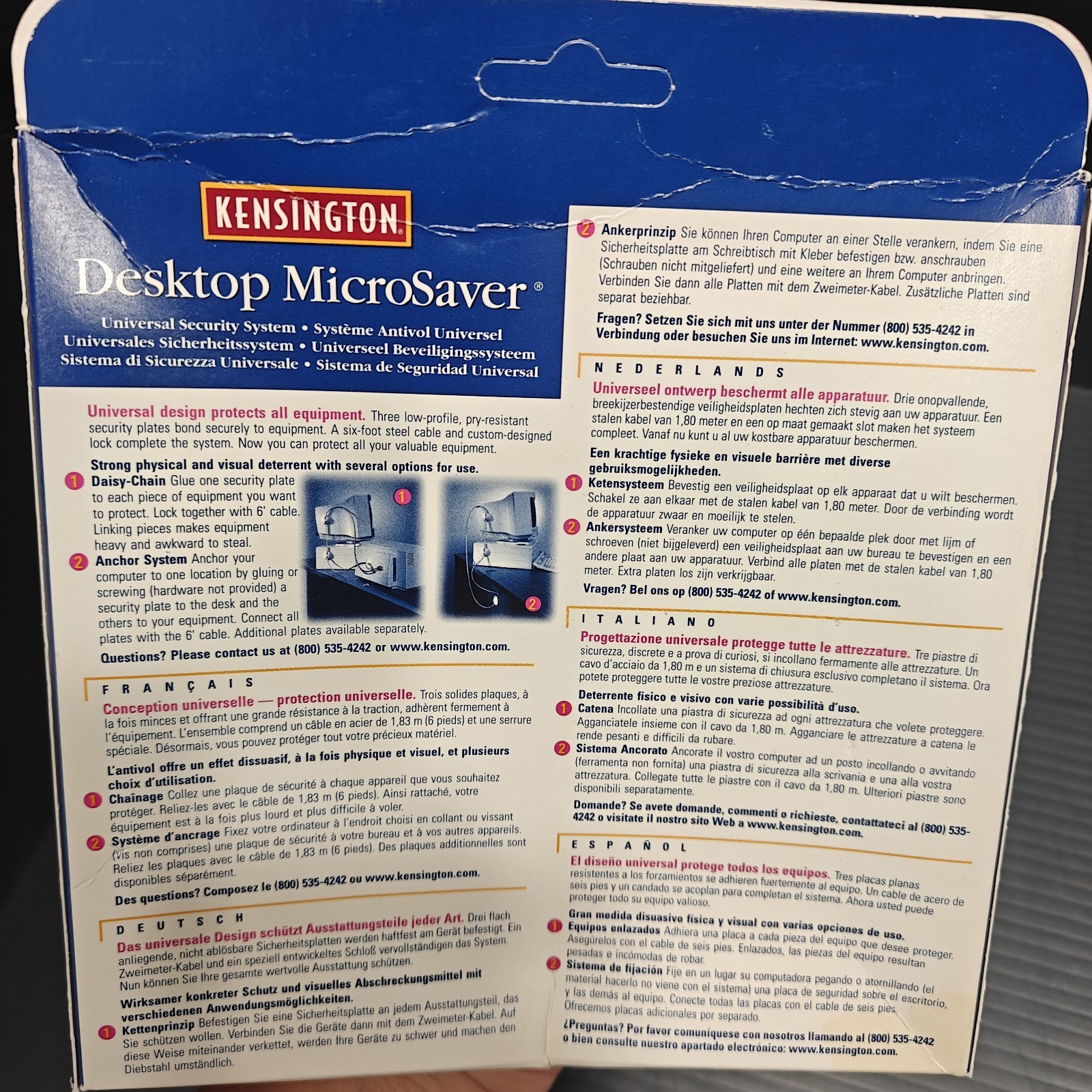 KENSINGON DESKTOP MICROSAVER