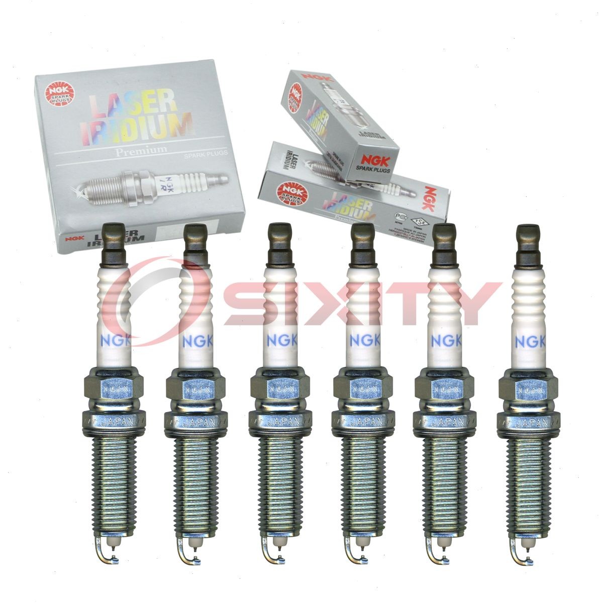 6 pc NGK Laser Iridium Spark Plugs for 2009-2020 Nissan 370Z 3.7L V6 kf