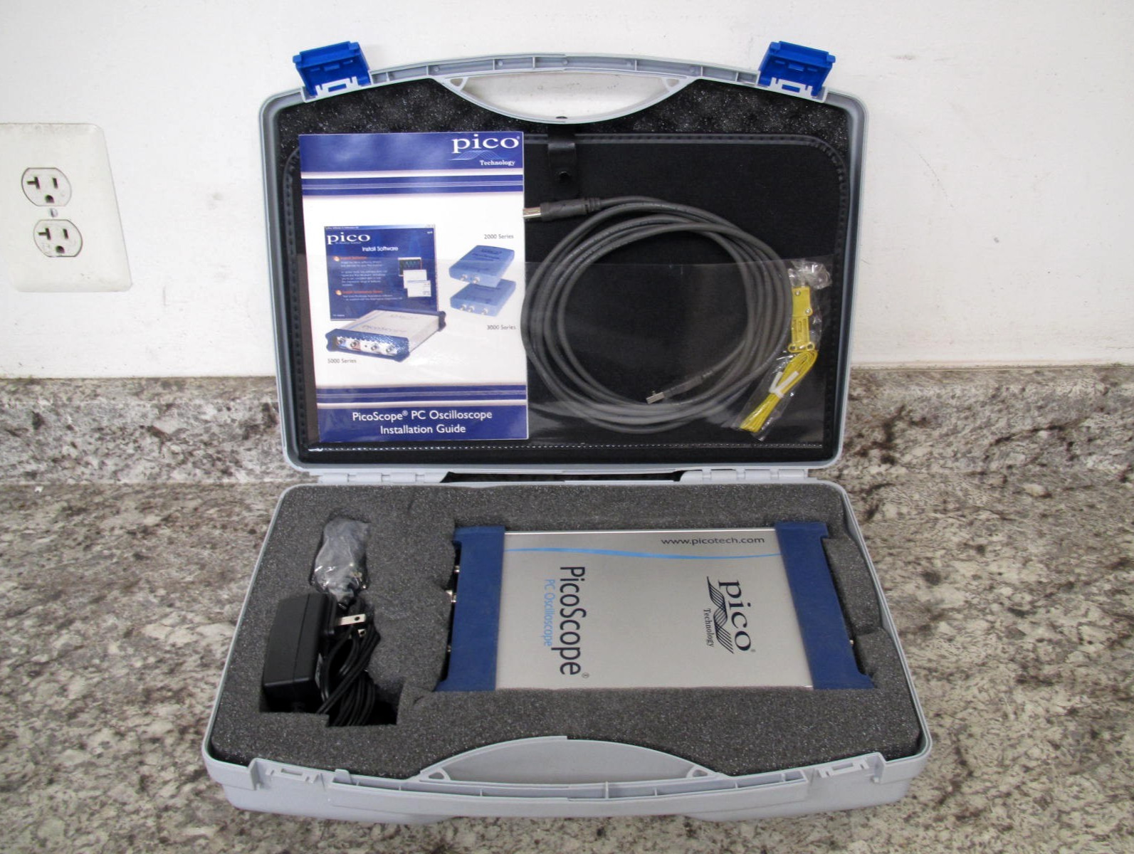 PicoScope 5203 2-Channel 250MHz PC Oscilloscope Kit Used Free Shipping