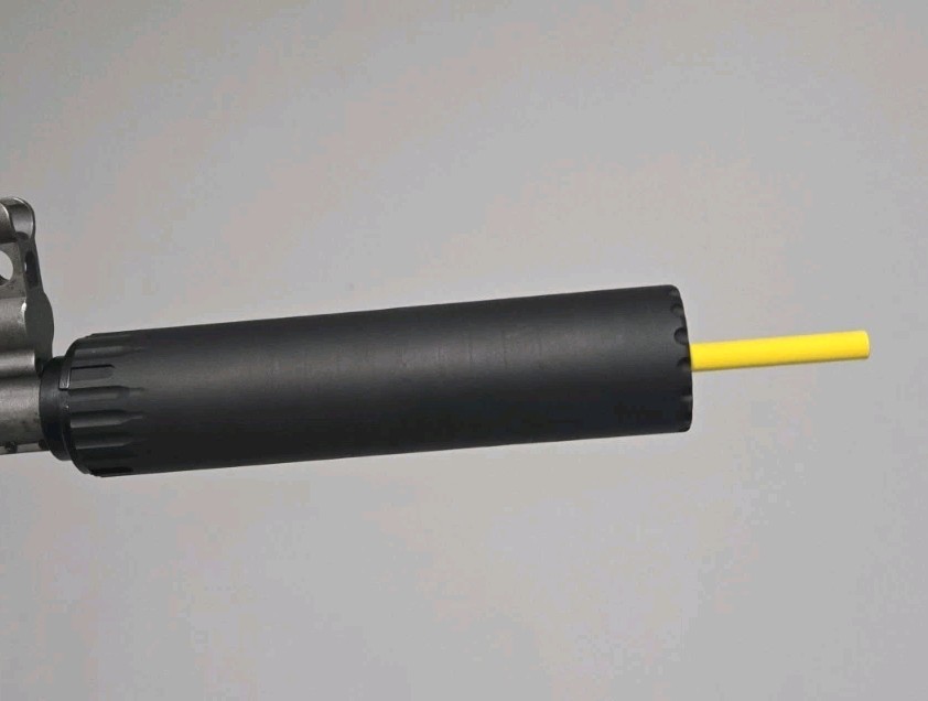30cal 300blk , 308, 7.62 16" Suppressor Alignment Rod, Powder Coat, Lazer Etched