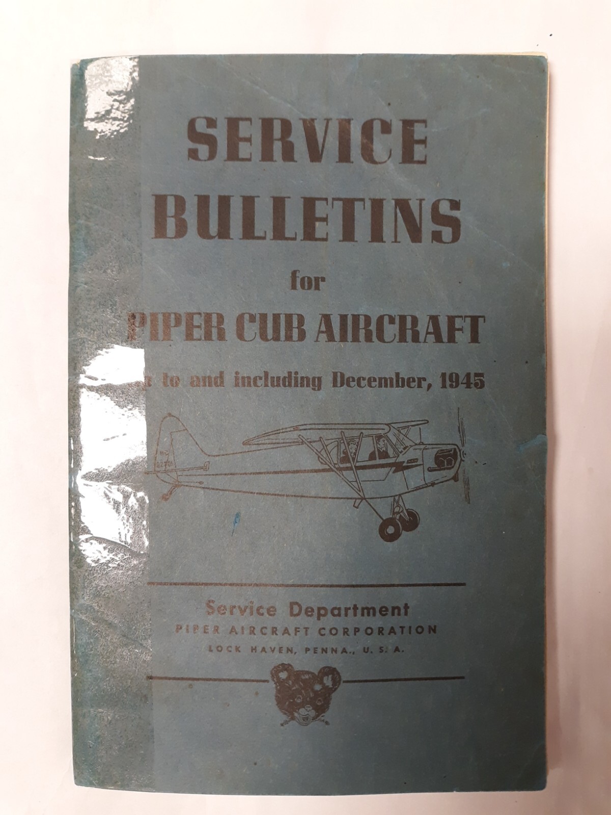 Piper Cub Service Bulletins Up to & Including December 1945 Original.