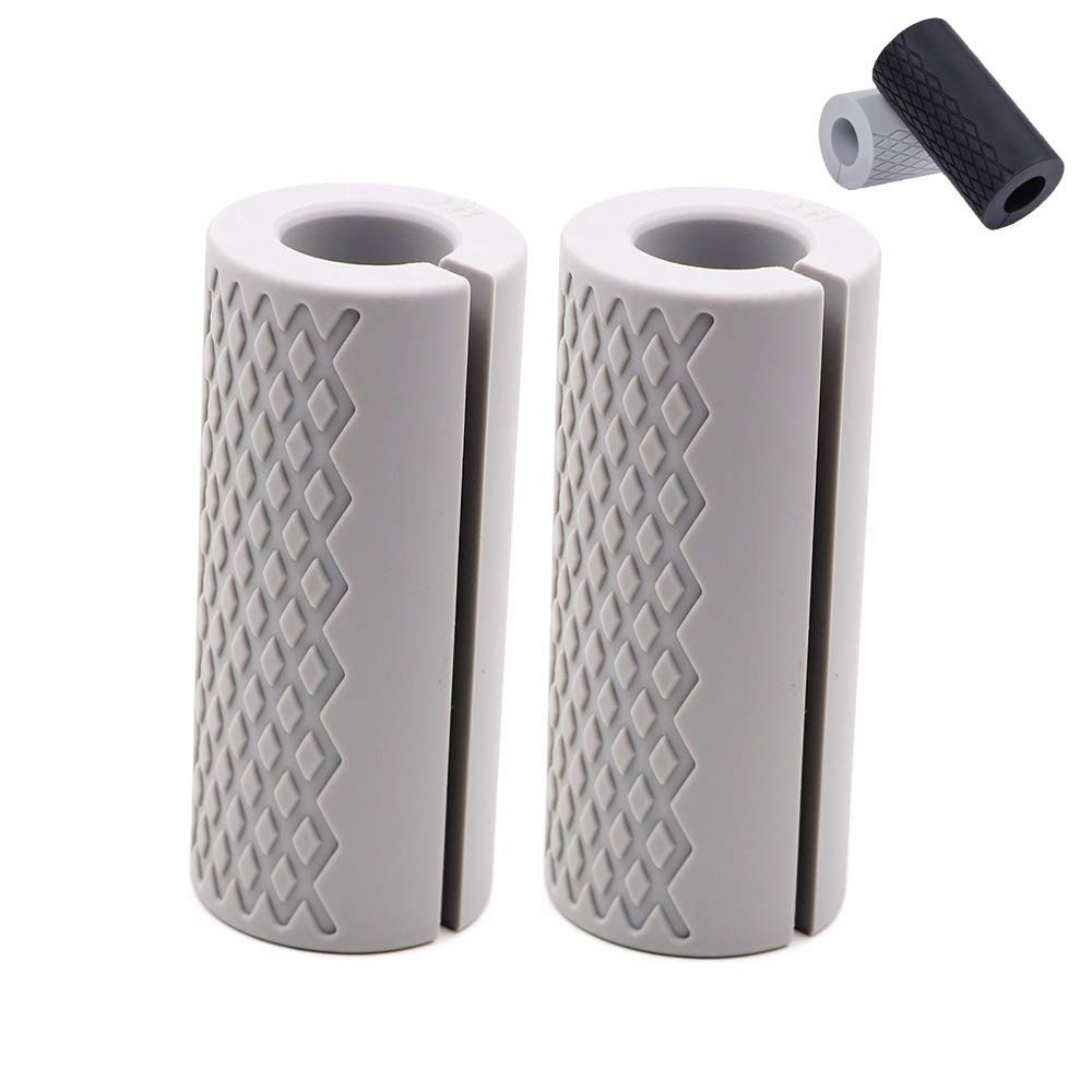 Weight Thick Grips,Gym Dumbbell Grip,Thick Bar Training Adapter for Fat Bar W...