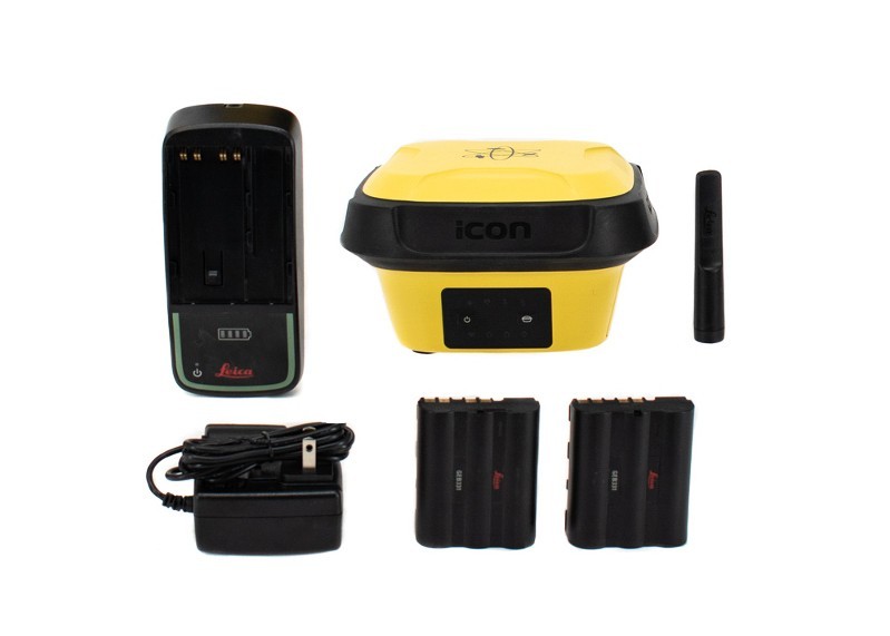 Leica iCON Single iCG70T 900 MHz Tilt Rover Receiver Kit