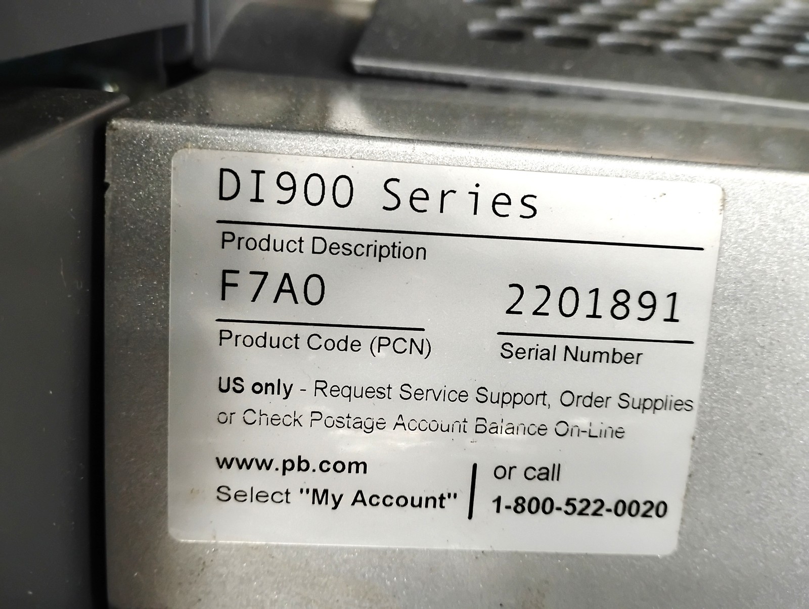 Pitney Bowes DI900 FastPac Document Inserting Machine w/ DIVS Vertical Stacker