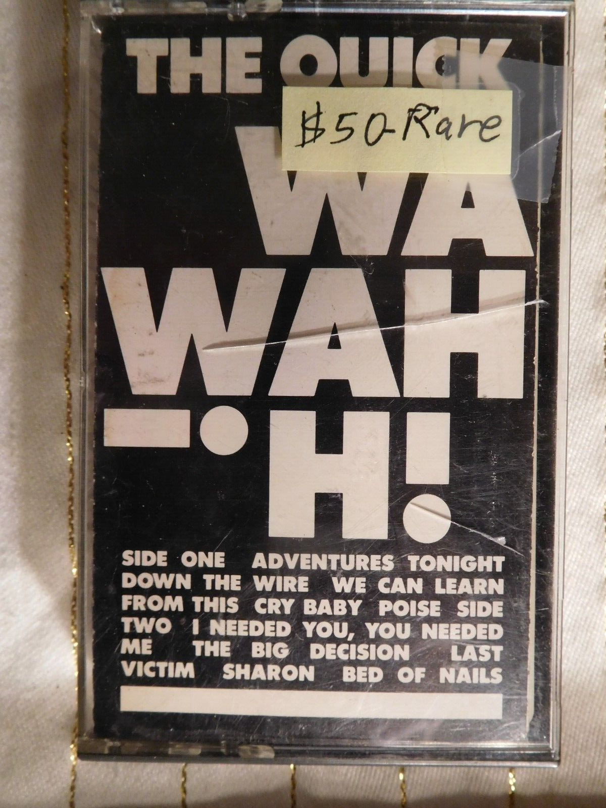 Rare Vintage Cassette The Quick Wah Wah