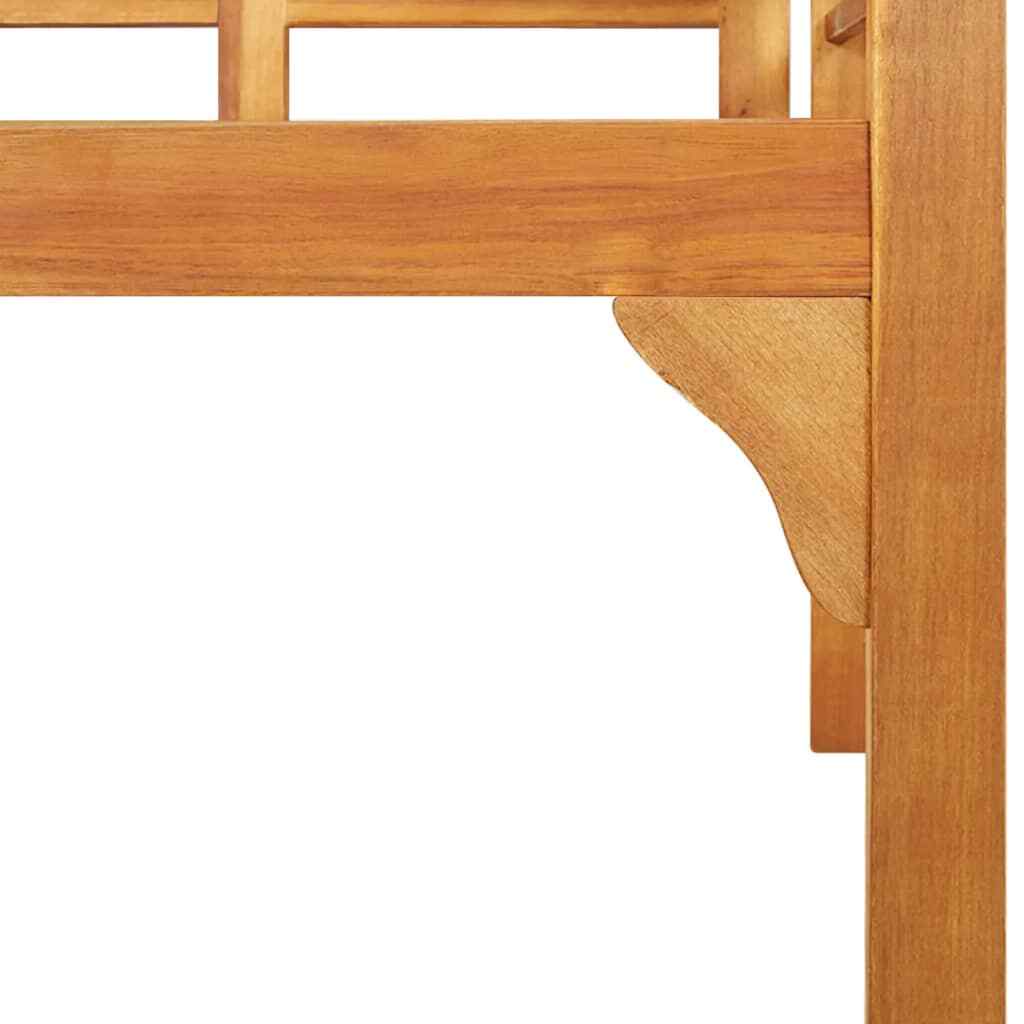 Patio Bench 49.2" Solid Wood Acacia vidaXL vidaXL