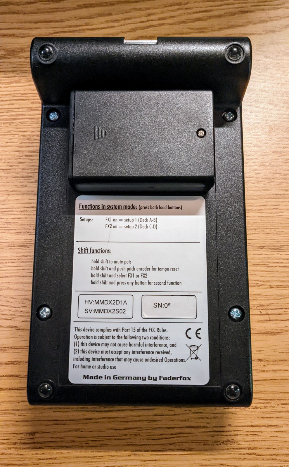 Faderfox DX2 Micromodul