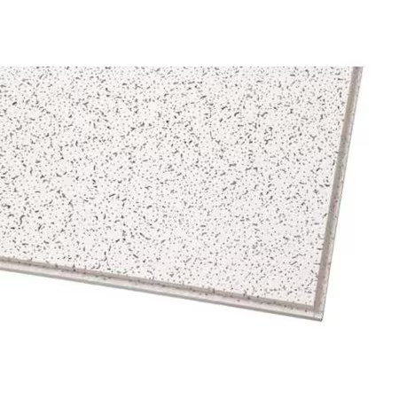 Armstrong 816A Cortega Ceiling Tile, 24 In W X 24 In L, Angled Tegular, 15/16