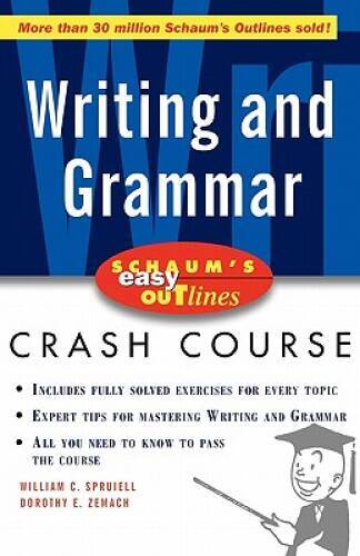 Schaums Easy Outline of Writing and Grammar - Paperback - GOOD