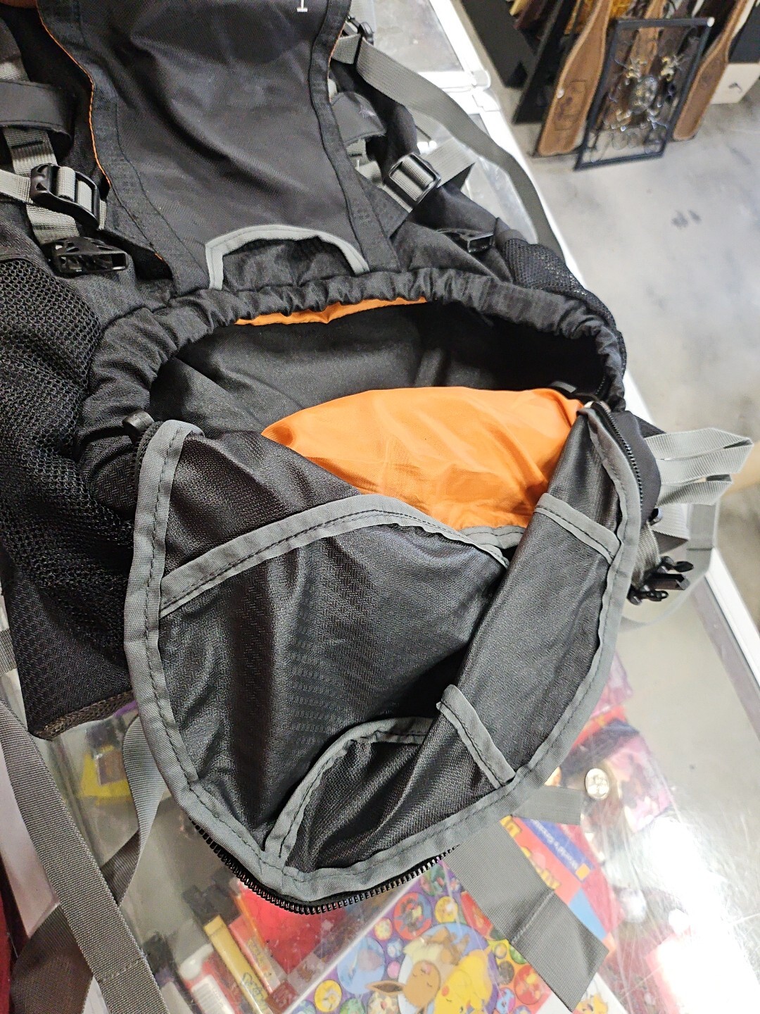 High Sierra Explorer 55 Hiking Backpack Orange And Black
