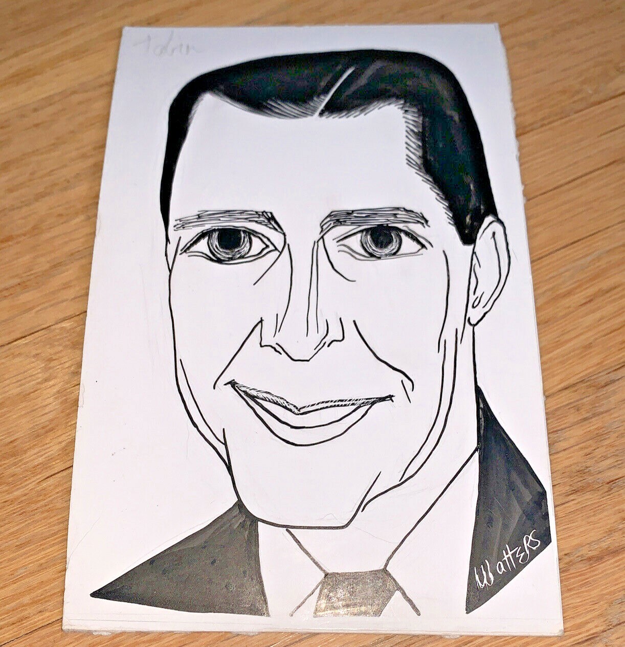 1950's Caricature MAURICE TOBIN by P. K. Watters Governor / Boston Mayor/ Labor