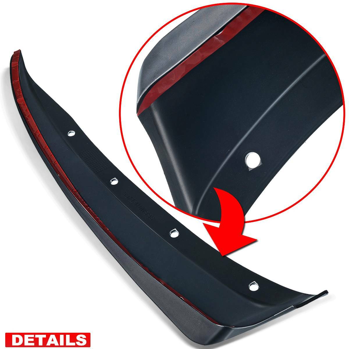 4Pcs Splash Guards Mud Flaps for Chevrolet Corvette C6 2005-2013 Front & Rear