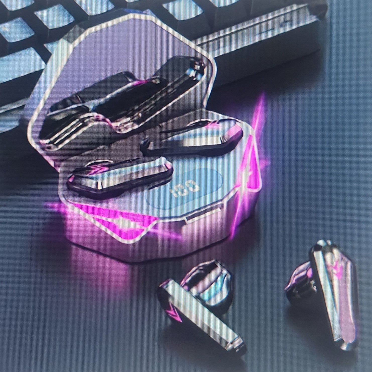 X15 TWS Wireless Bluetooth Headset LED Display Gamer Earbuds.