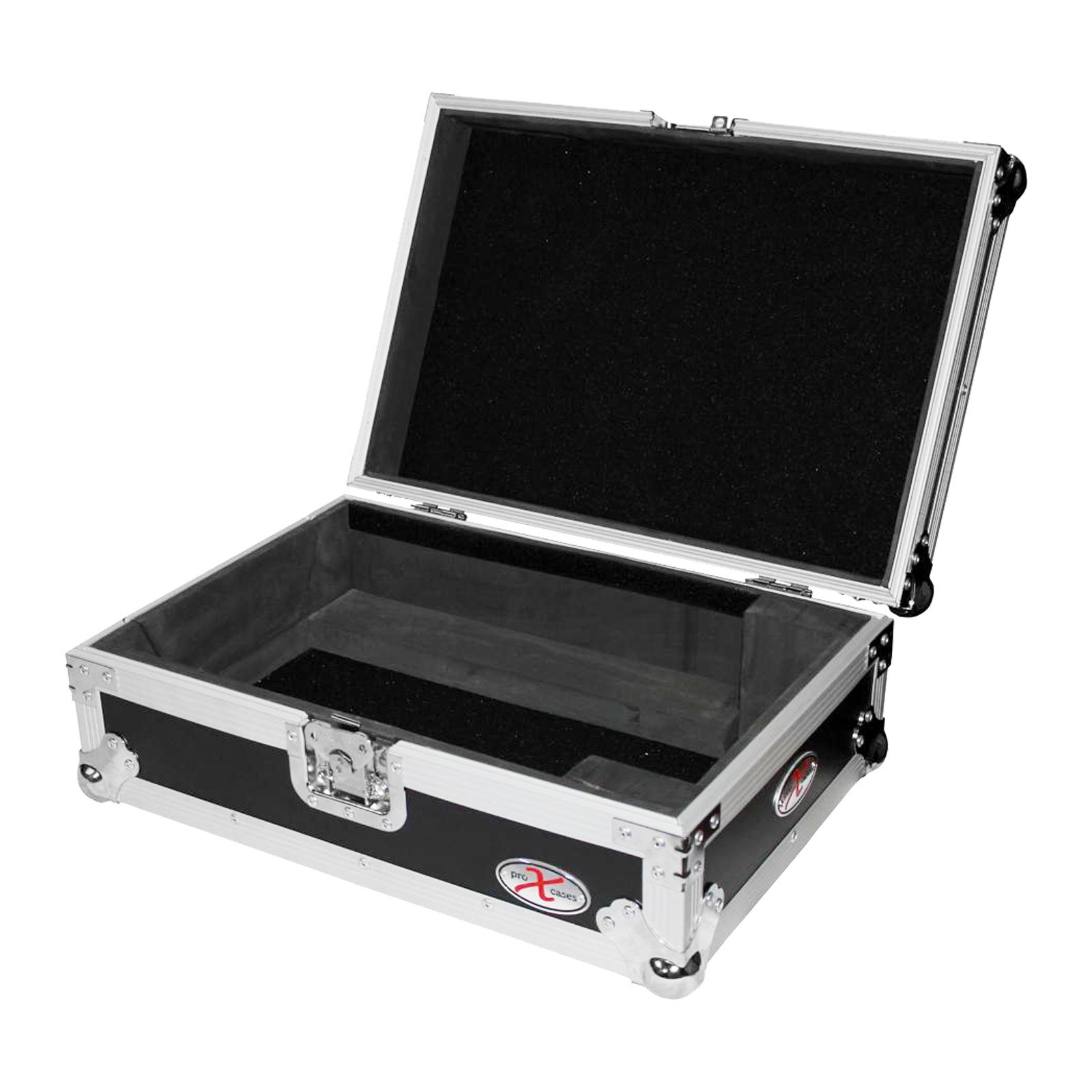 ProX XS-CD Large Format Tabletop CD/CDJ Player Flight Case Pair