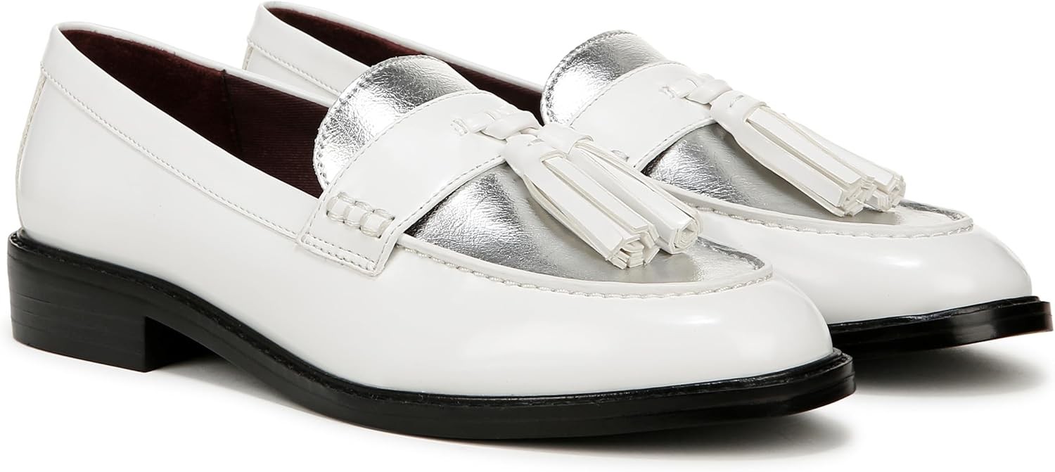 Franco Sarto Women's Carolynn Low Slip on Tassel Loafers