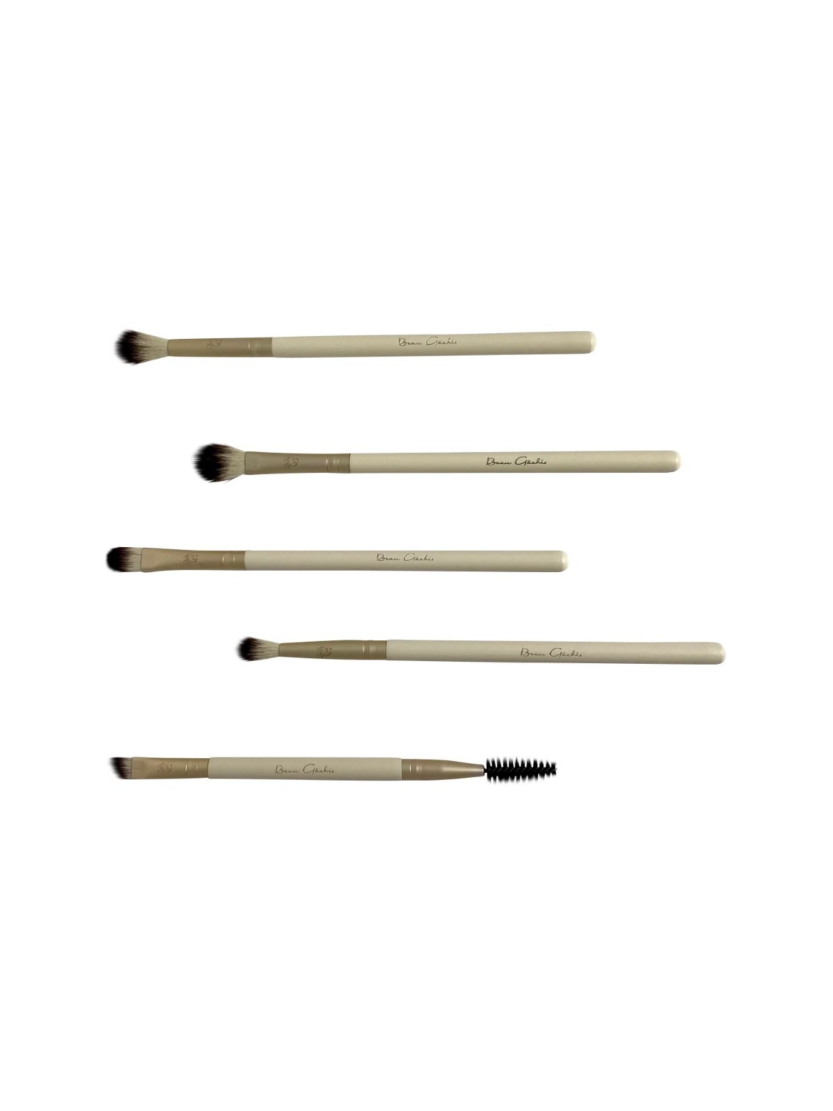 SEALED BEAU GACHIS No. 7 Makeup Brush Collection Set of 5 MSRP $40
