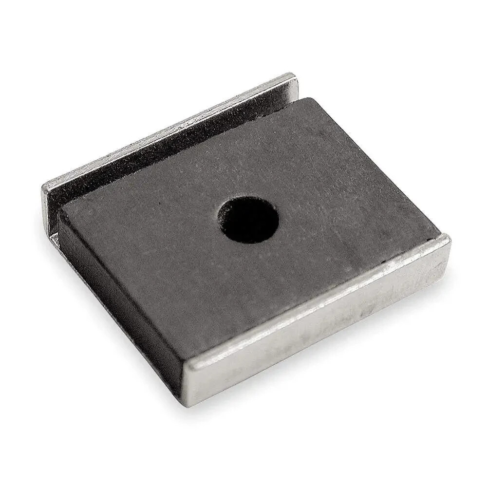 300 - WESTWARD GRAINGER Encased Channel Magnets 1" x 7/8" 0.25" 5 LBS Pull 3DYC8