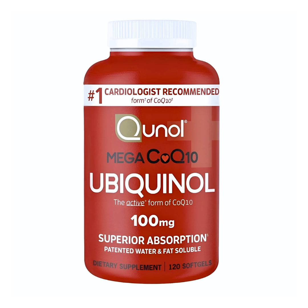 Qunol Mega CoQ10 Ubiquinol 100mg 120ct Heart Health Exp 11/27