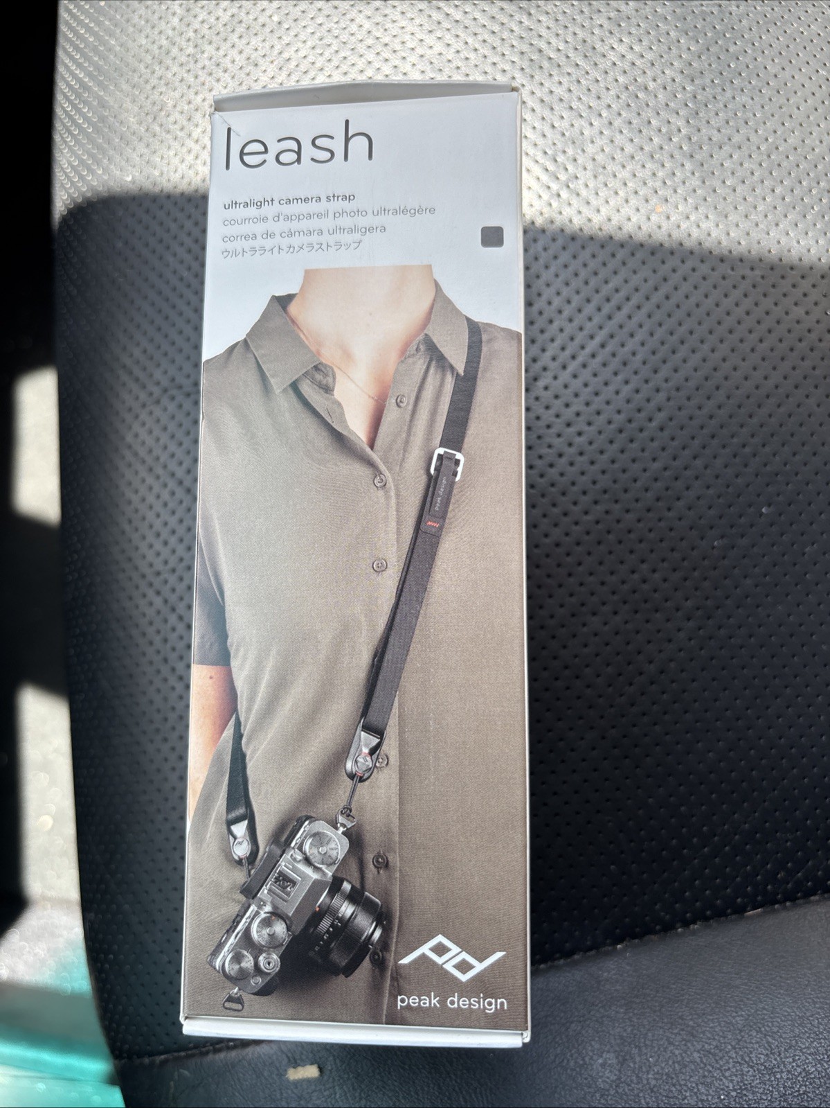 Peak Design Leash Camera Strap Unisex Black Ultralight Quick Adjust Neck Sling
