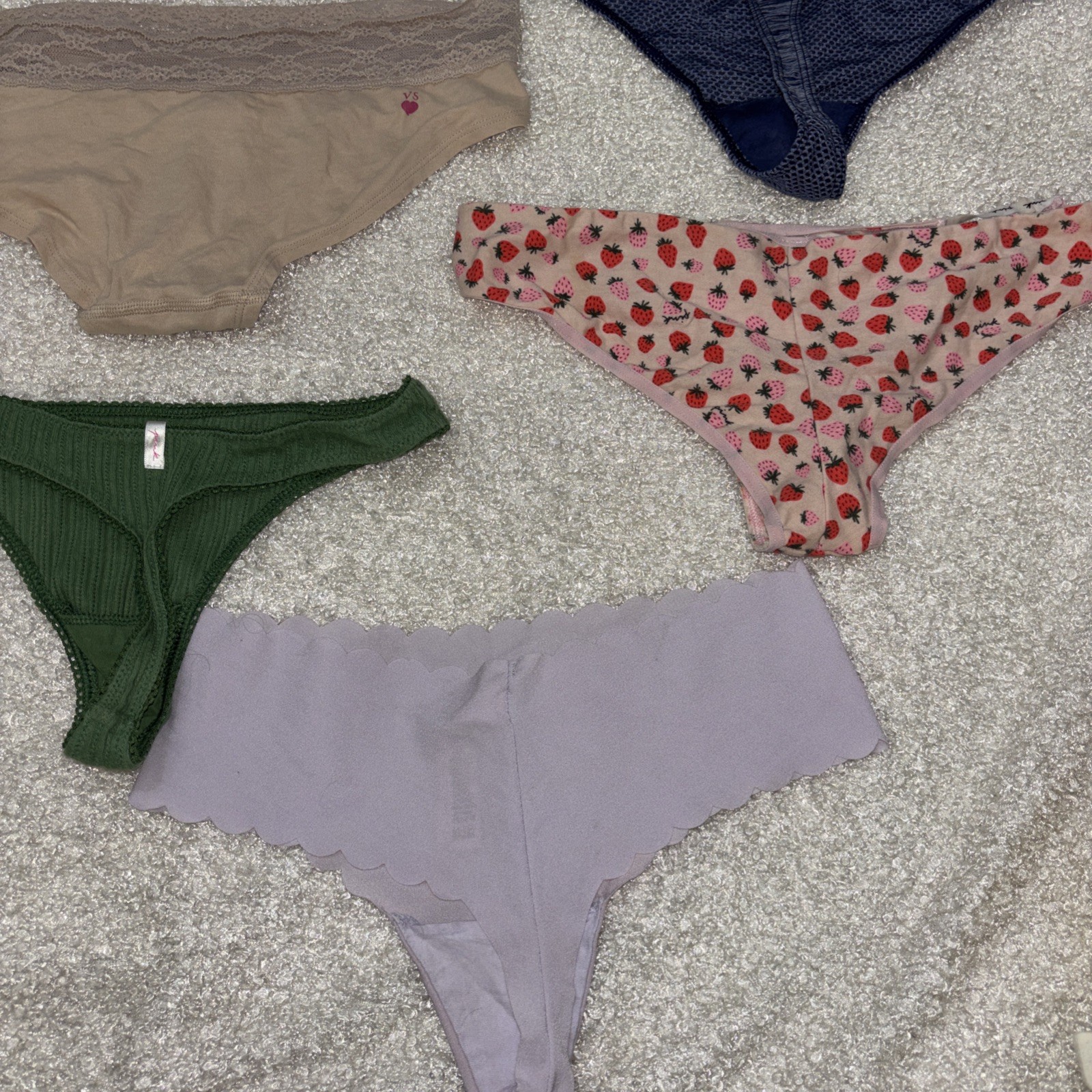 Vintage Mix Lote /6 Pantis#835