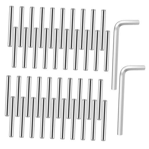 Spring Hinge Tension Pin Replacement Kit, 40 Pcs Stainless Steel Shelf Pins