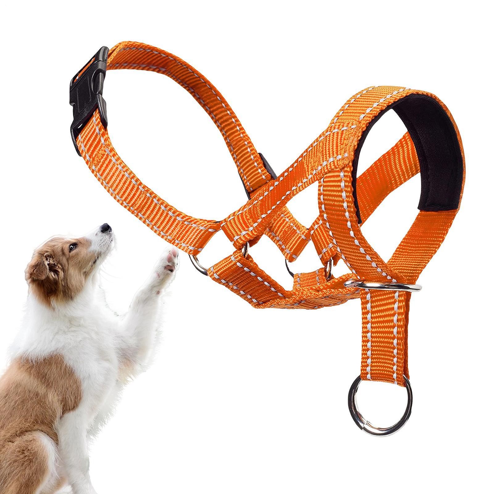 Gentle Halter Leash Gentle Leader Head Collar No Pull for Training Dog Muzzle