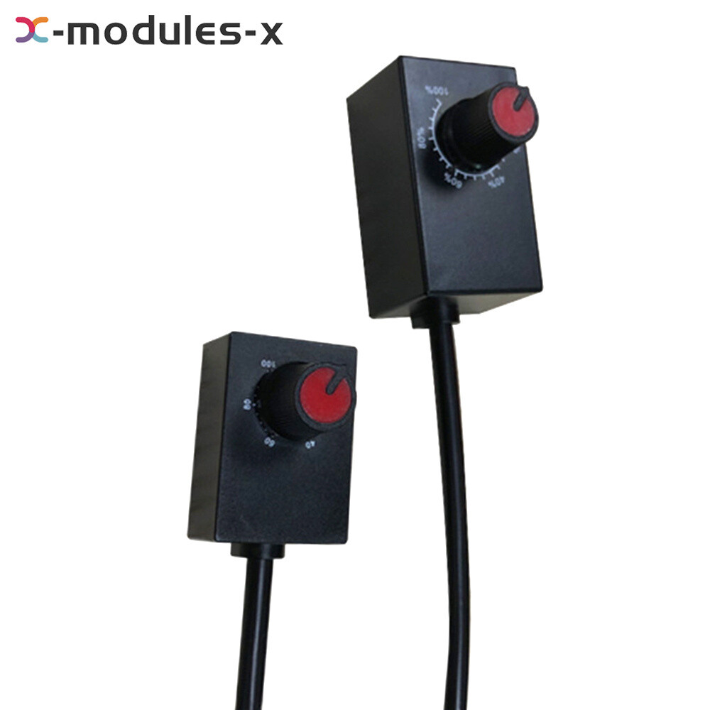 DC0-10V 1-10V Knob Dimmer 0-100% Scale Electronic Potentiometer for Dimmable LED