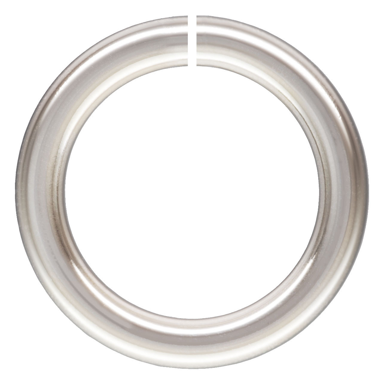 50pc, 6mm, Split Open Loops, 20 gauge Open Jump Rings .925 Sterling Silver,