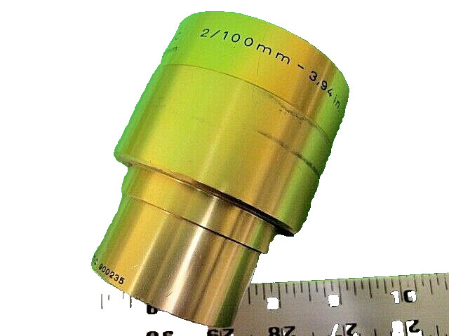 ISCO Optic Ultra MC 100mm Cinema 35mm / 70mm Projector Lens