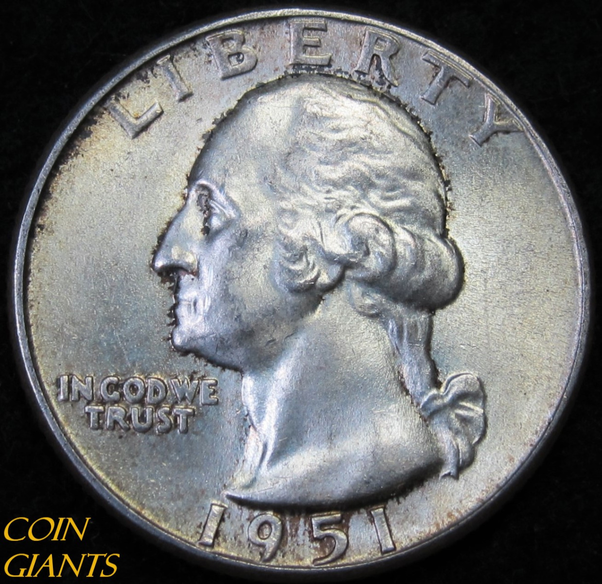 1951-P Washington Quarter Choice  BU Key Date White Philadelphia Mint Coin 25c!!