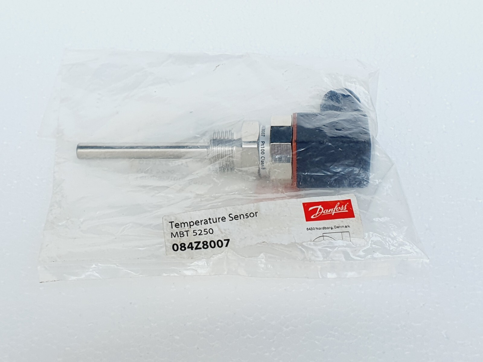 DANFOSS 084Z8007 MBT 5250 Temperature Sensor, PT100, Class B # NEW