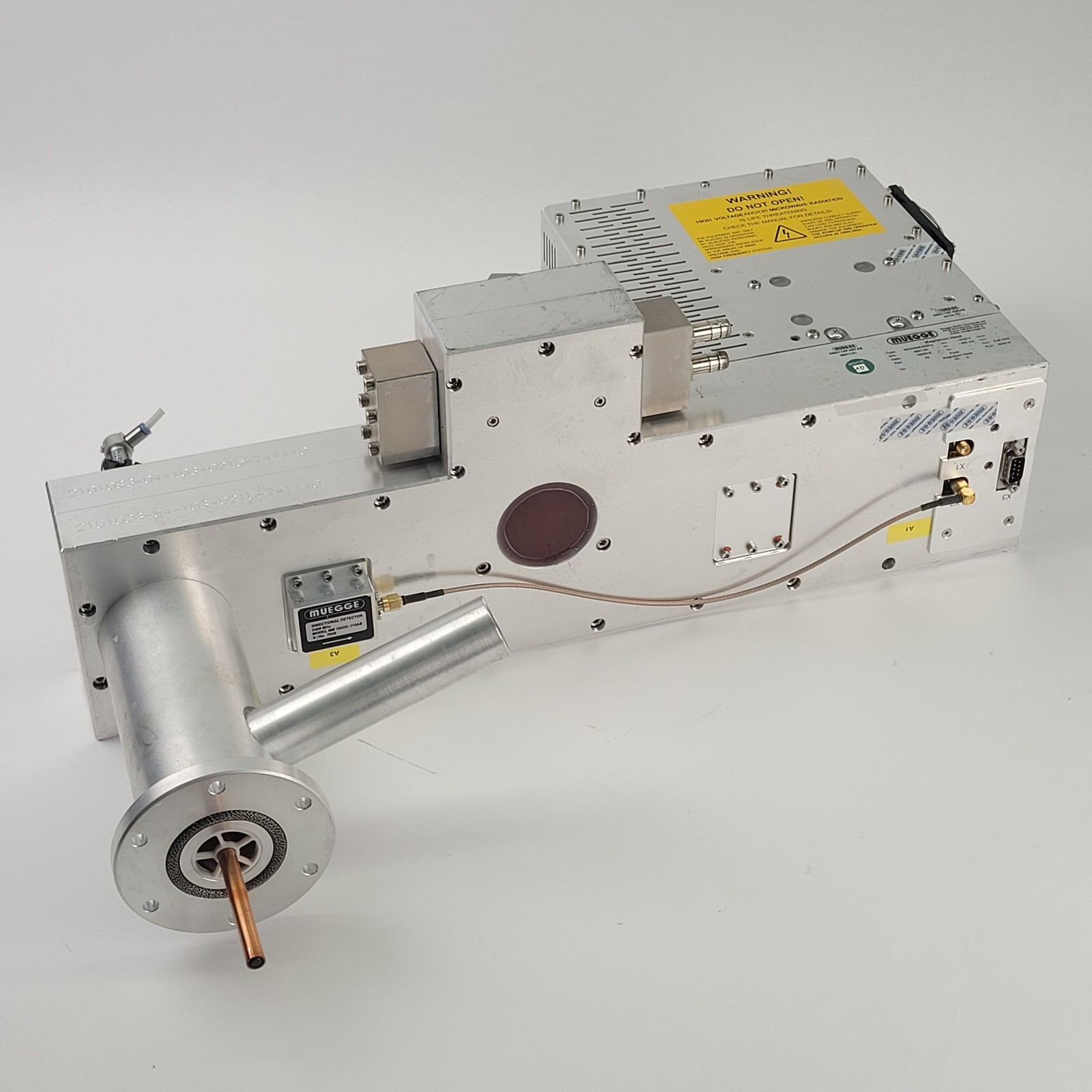 Muegge MH3000S-220CV Magnetron Head, 5100V, 900mA, 2,45GHz, 3000W - PARTS ONLY