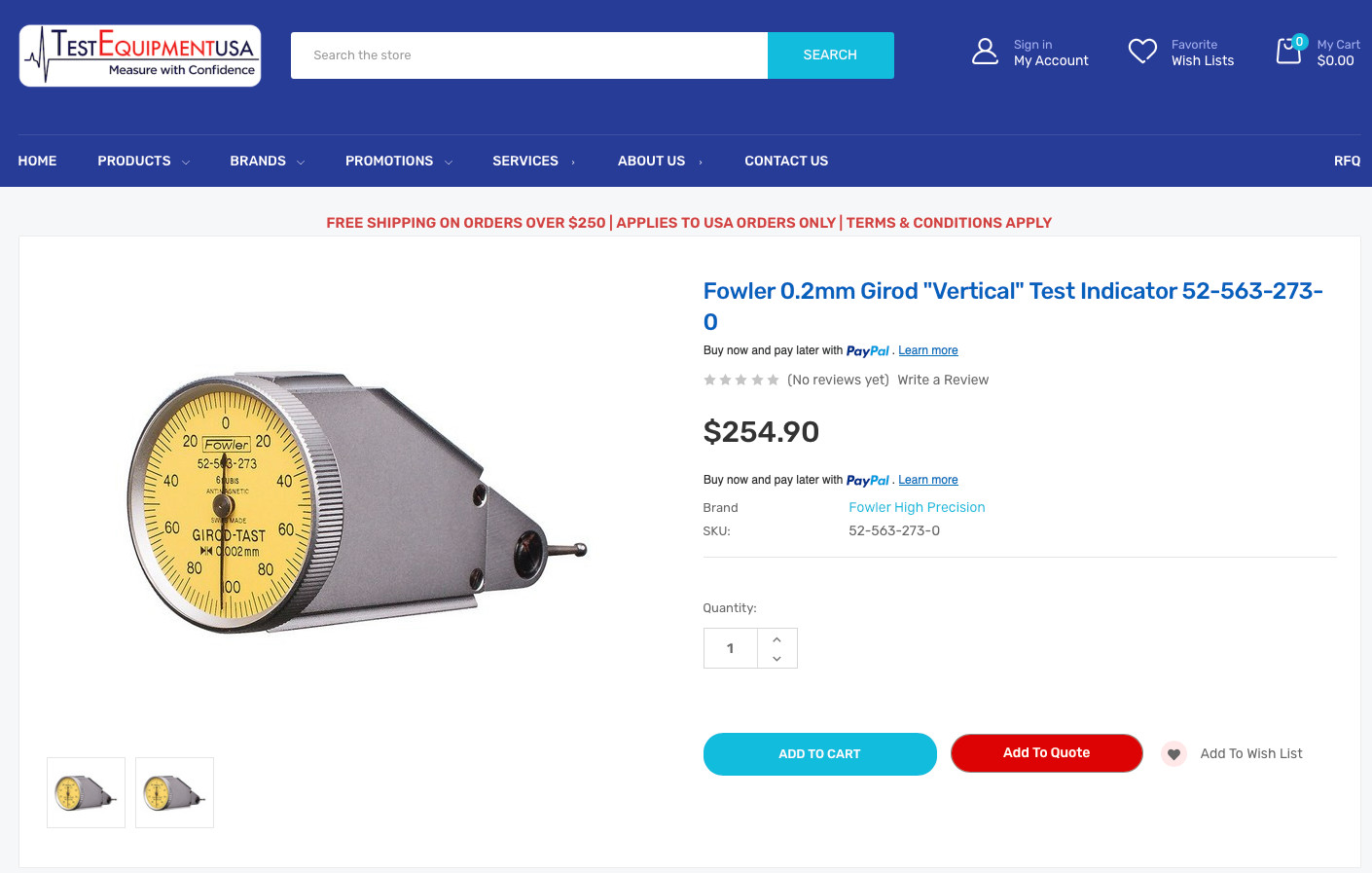 Fowler vertical 0.002 mm Girod-Tast 6Rubis Dial Test Indicator 2𝜇𝑚 Swiss made