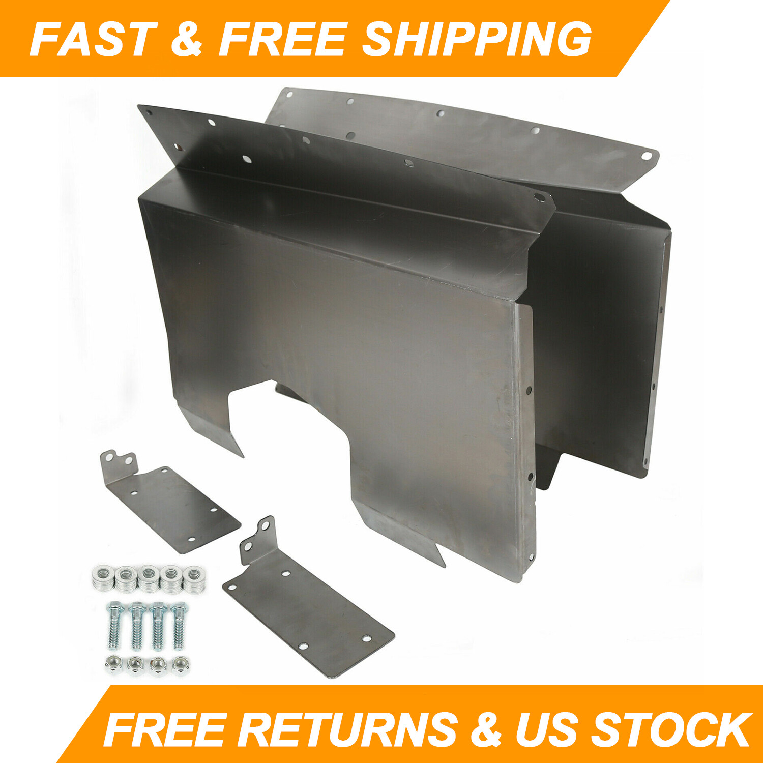 For 66 67 1966-1967 Chevy II NOVA Inner Fender Panels Front Clip Mustang 2