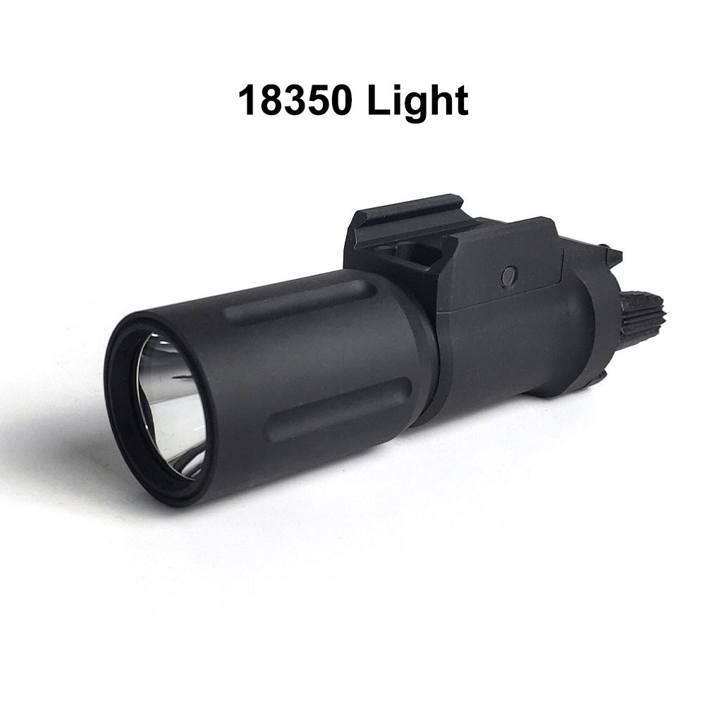 18350 Tactical LED Weapon Light 1000LM Metal Flashlight Pistol For Picatinny US