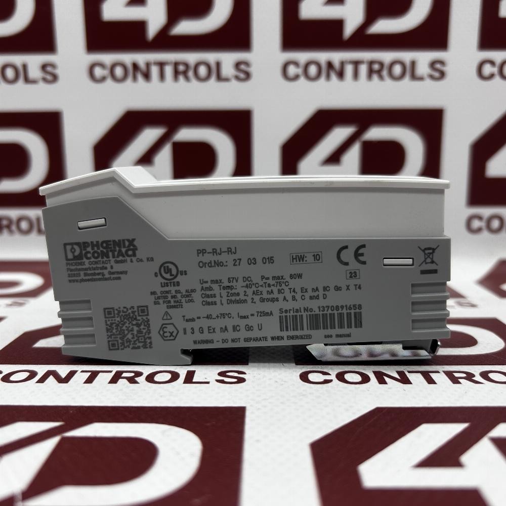 PP-RJ-RJ | Phoenix Contact | Patch Panel, x2 RJ45, (2703015), Used