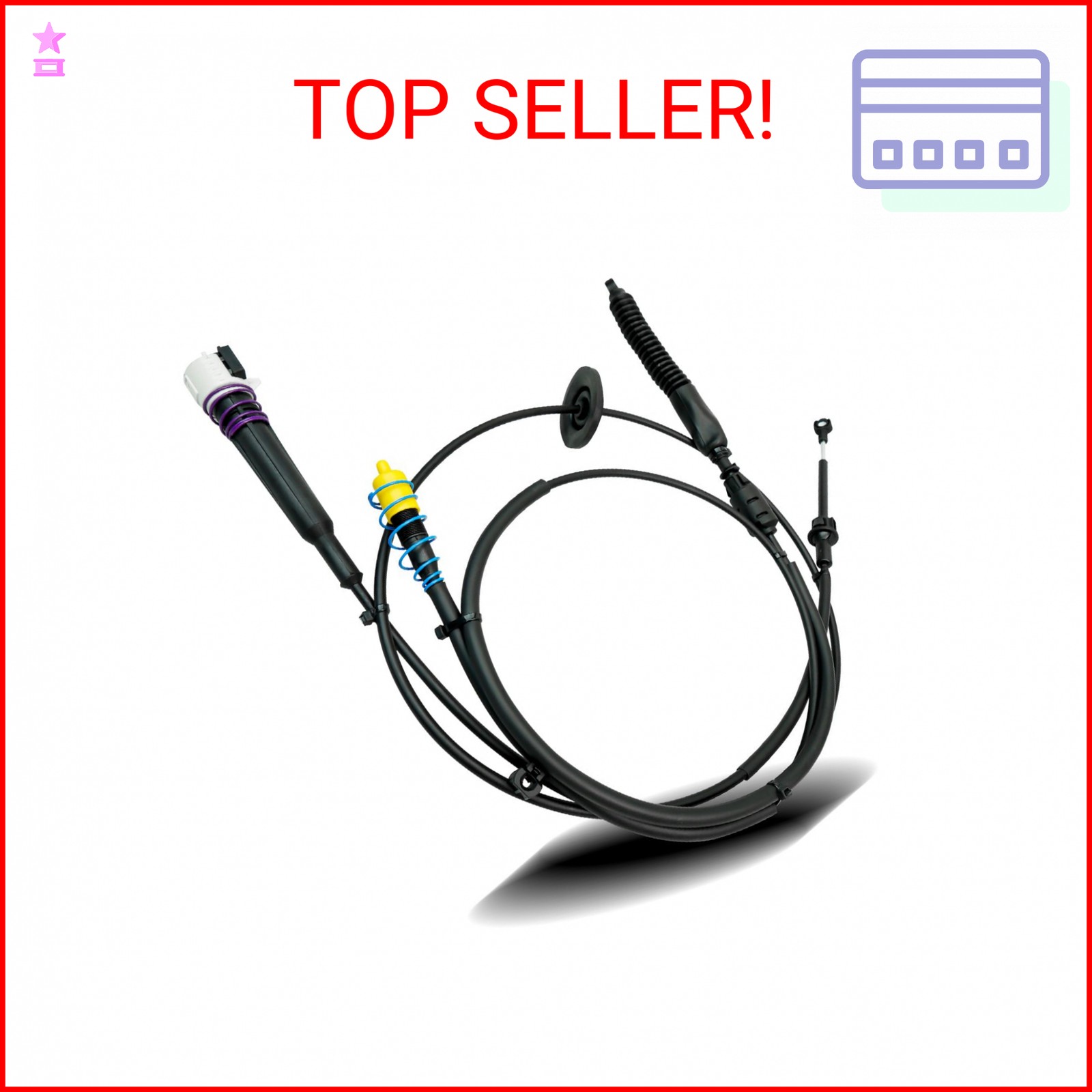 Gearshift Control Cable Replace 12477640 Fit for Chevrolet Silverado GMC Sierra