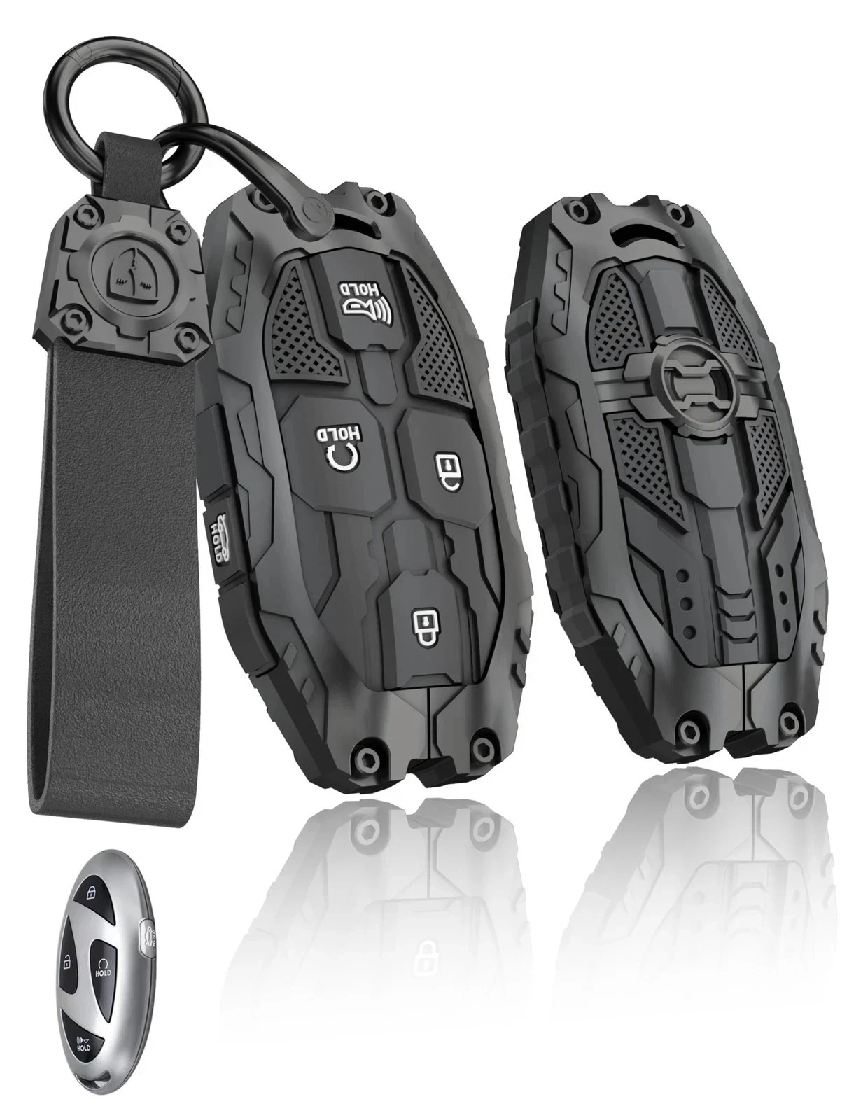 for Hyundai Key fob Cover,Heavy Car Key Case Protector Compatible w... Fast Ship