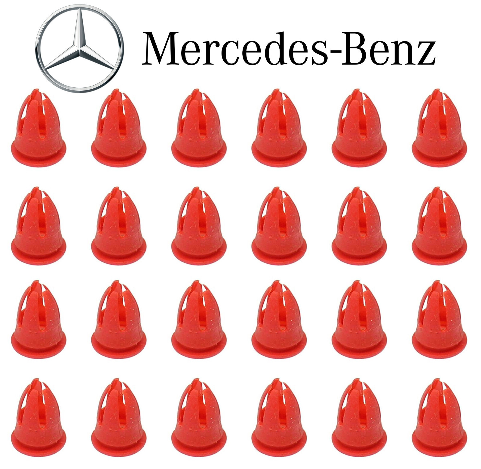 x24 Fender Door Molding Trim Clips 0019882081 for Mercedes R107 W108 W109 W123