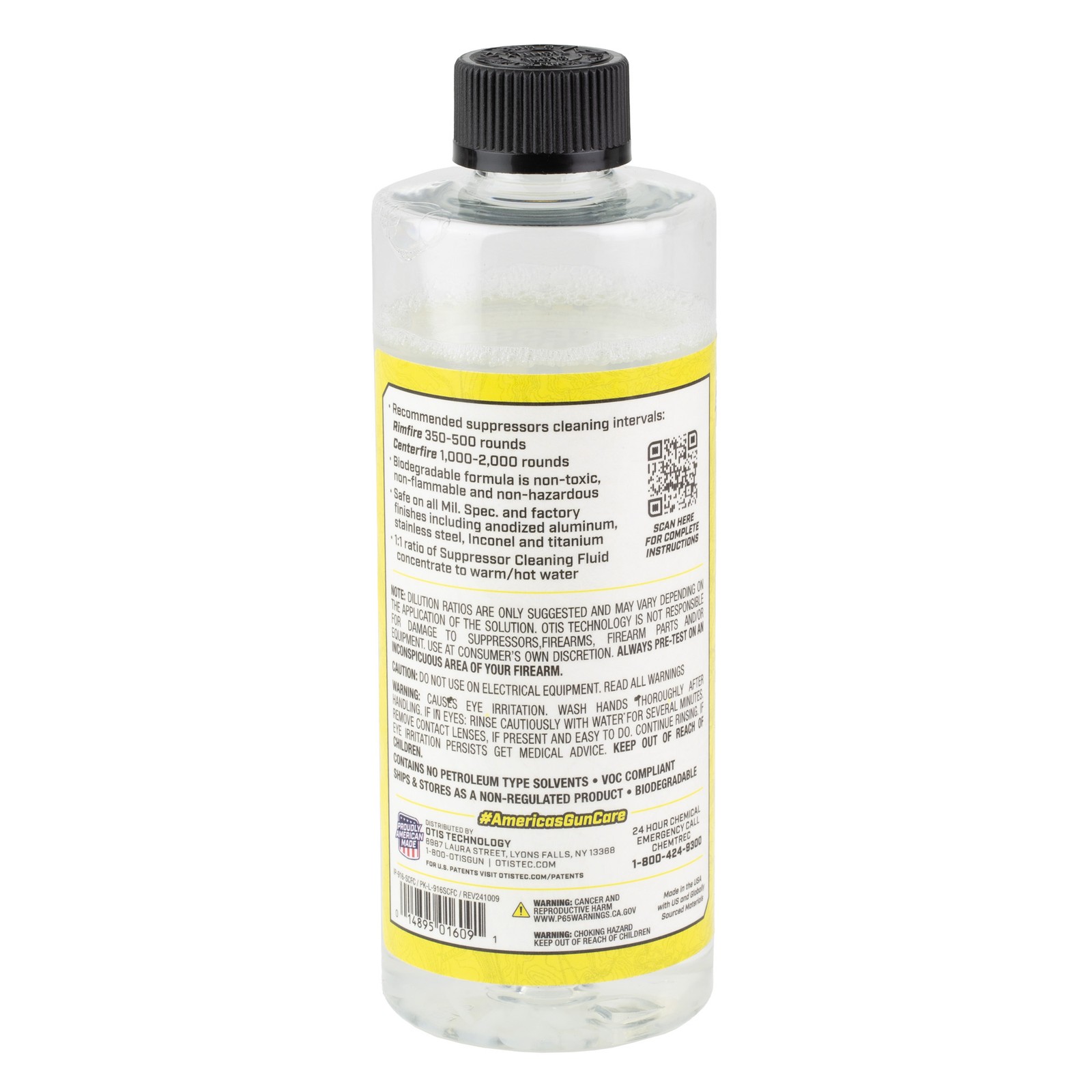 OTIS SUPPRESSOR CLEANING FLUID