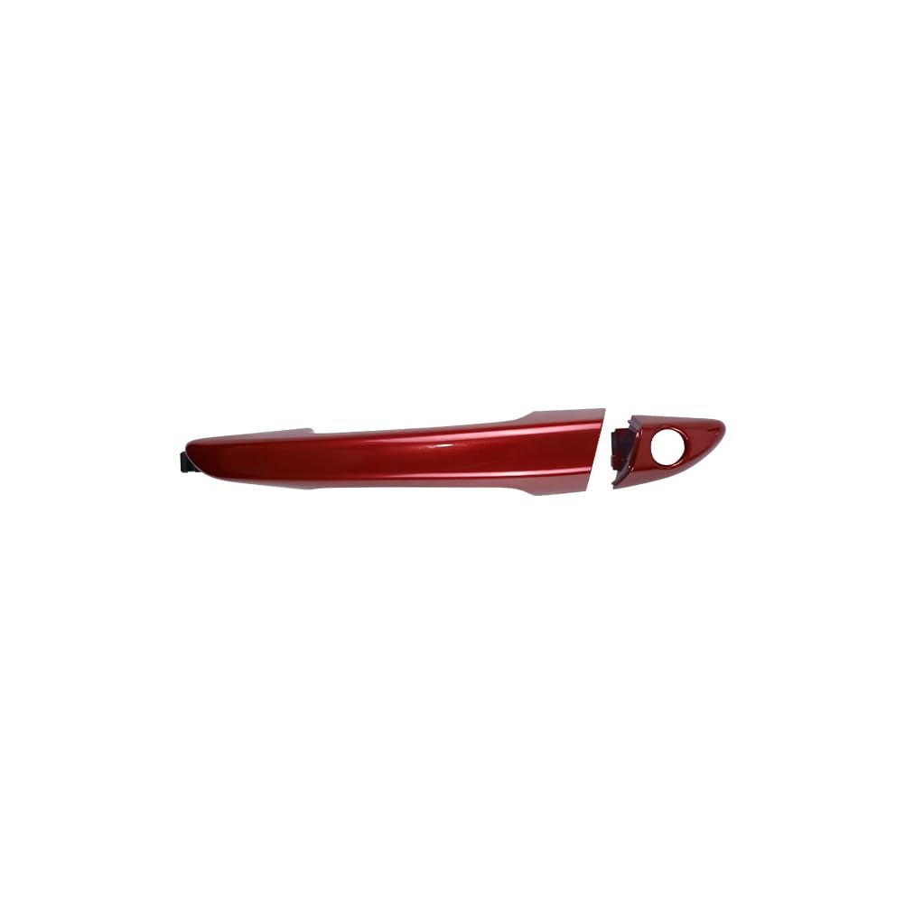 Hyundai Sonata 2015-2019 Front Left Red Exterior Door Handle Compatible